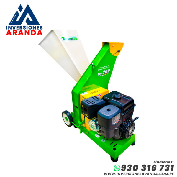 TRITURADOR DE RAMAS Y RESIDUOS TRR 260