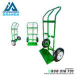 CARRETA PORTA BALON DE OXIGENO Y ACETILENO INDUSTRIAL