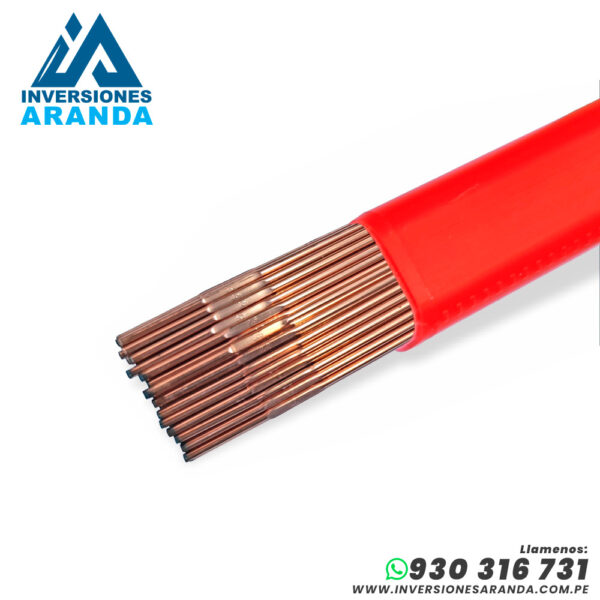 MATERIAL DE APORTE TIG ER70S-6 ACERO AL CARBONO