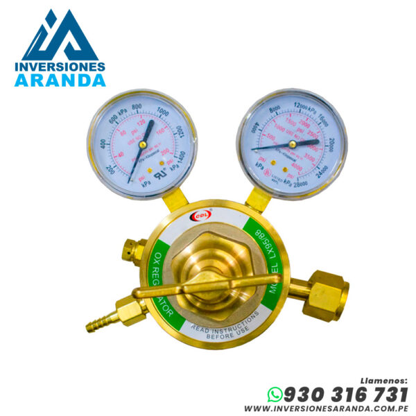 REGULADOR CDL DE OXIGENO TIPO VICTOR