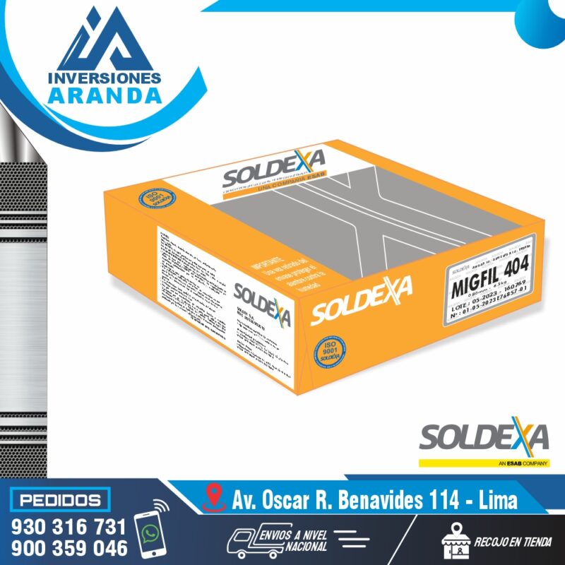 ALAMBRE MIGFIL 404 - SOLDEXA
