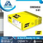 ALAMBRE TUBULAR CORESHIELD 8-Ni1 ESAB