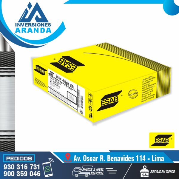 ALAMBRE TUBULAR SHIELD - BRIGHT 309L - ESAB