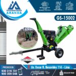 ASTILLADORA - CHIPEADORA PARA TRONCOS Y RAMAS GS-15002 RIPPER