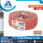 CABLE THW-90 - 12 AWG - INDECO