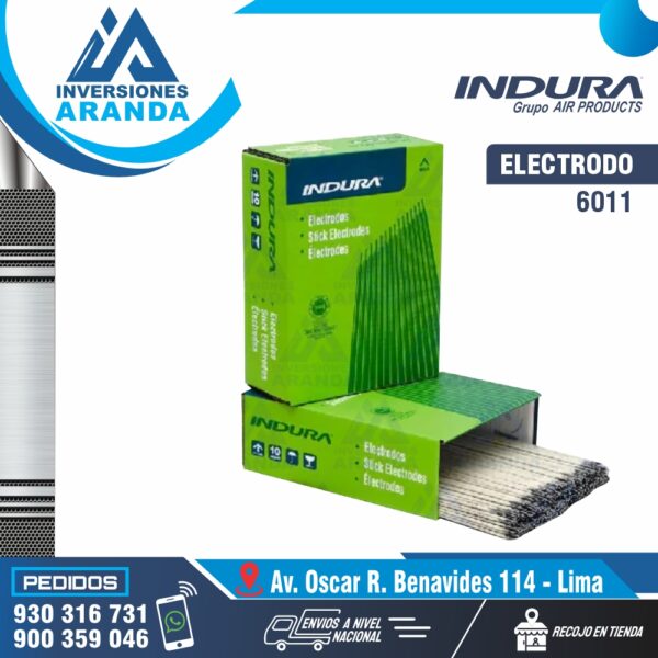 ELECTRODO 6011 - INDURA