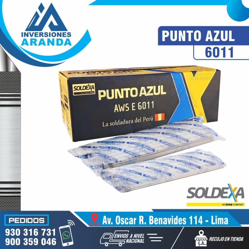 ELECTRODO PUNTO AZUL 6011 - SOLDEXA