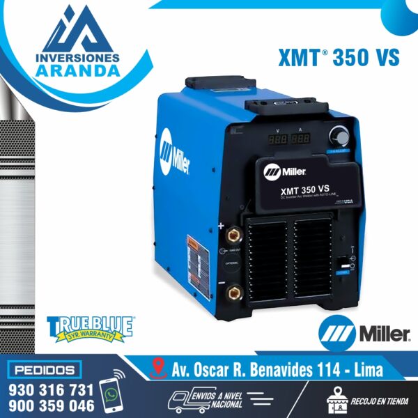 MAQUINA DE SOLDAR MILLER XMT 350 VS