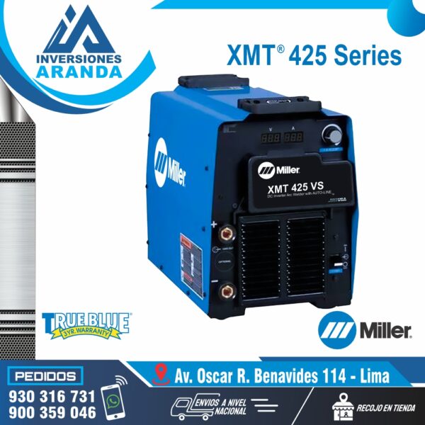 MAQUINA DE SOLDAR MILLER XMT 425 VS