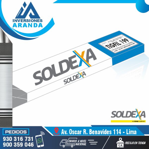 MATERIAL DE APORTE TIGFIL 199 - SOLDEXA