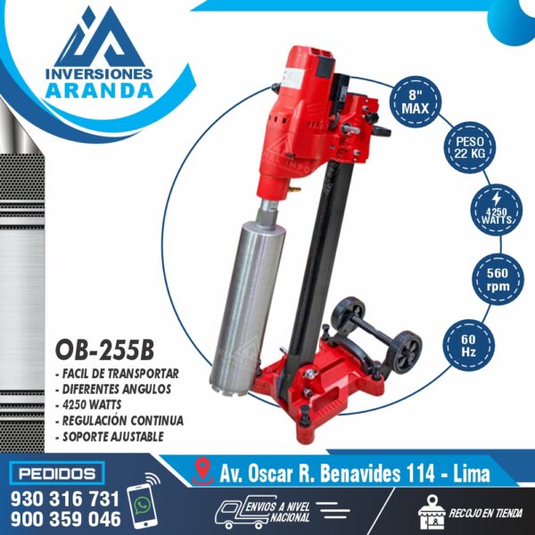 PERFORADORA DIAMANTINA - MODELO OB-255B