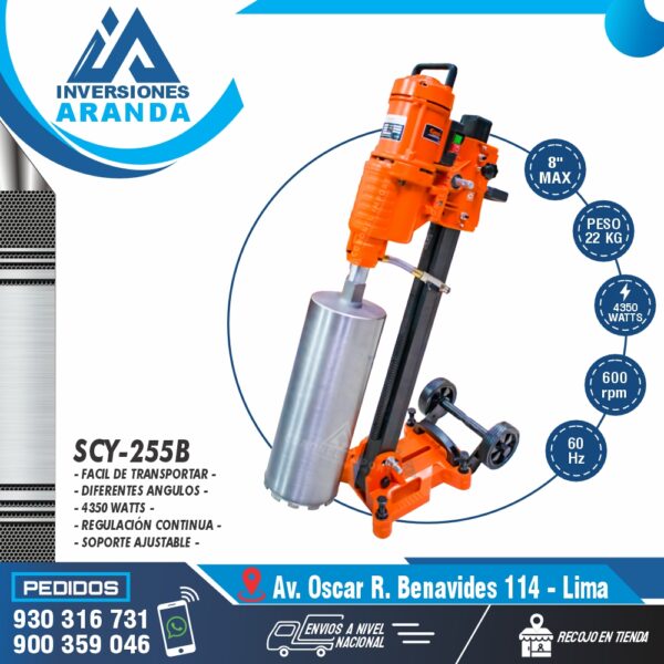 PERFORADORA DIAMANTINA - MODELO SCY-255B