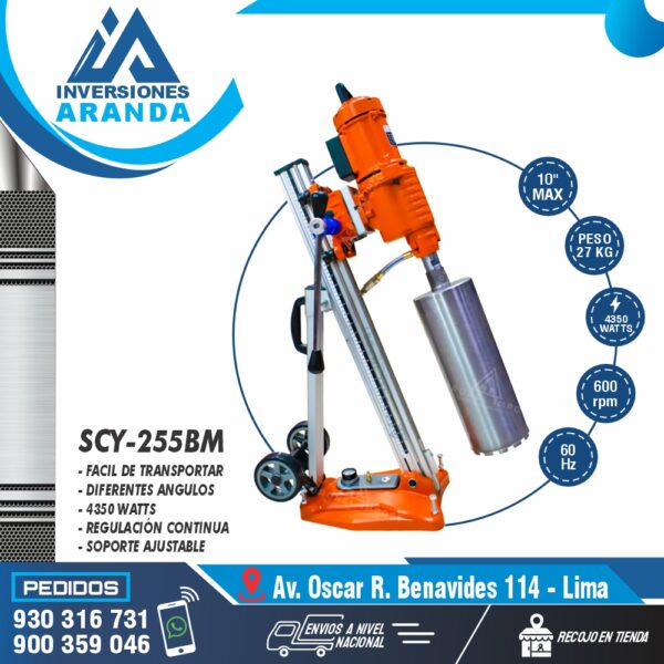 PERFORADORA DIAMANTINA - MODELO SCY-255BM