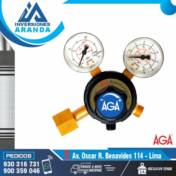 REGULADOR BASECONTROL® OXIGENO - AGA