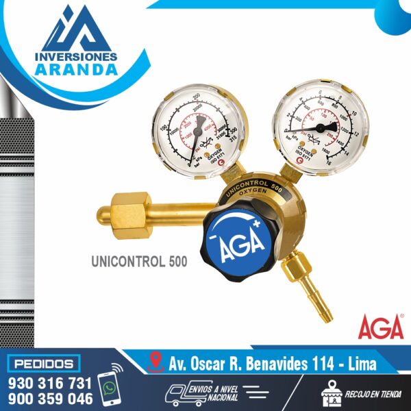 REGULADOR UNICONTROL 500 - OXIGENO