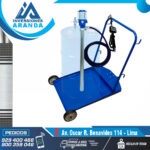 ACEITERA NEUMATICA DE 200L CON MEDIDOR DIGITAL Y COCHE YAMAGUCHI 180C