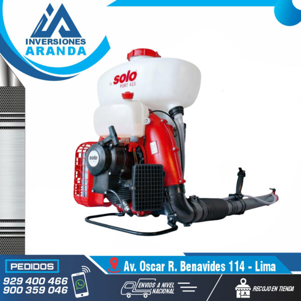 ATOMIZADORA SOLO MOD-PORT 423 EVOLUTION MAX - 18L