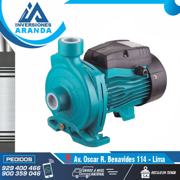 BOMBA DE AGUA CENTRIFUGA DE CAUDAL MONOFASICA LEO XHM/5AM