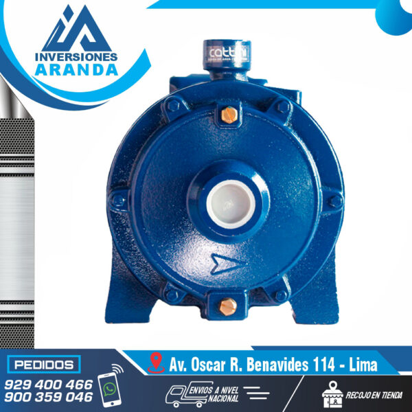 BOMBA DE AGUA CENTRÍFUGA DOBLE IMPULSOR SCM2-52 CATTINI