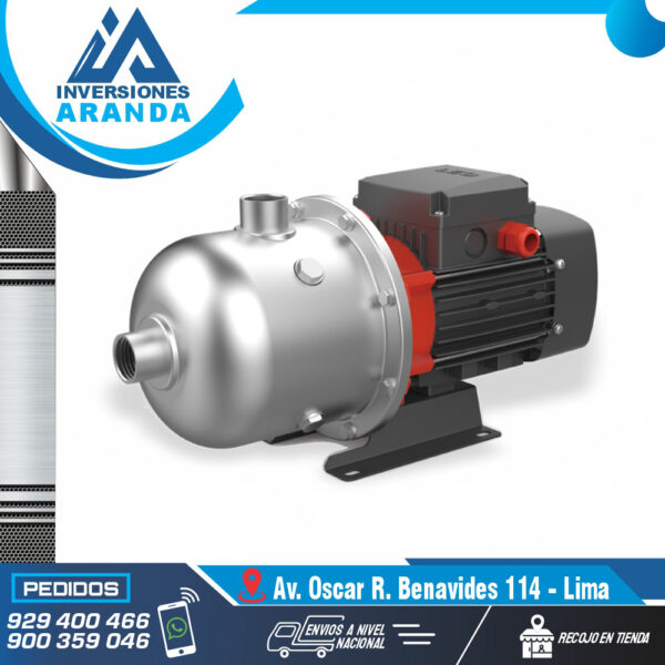 BOMBA DE AGUA CENTRIFUGA FULL ACERO INOX LEO EDHM2-50