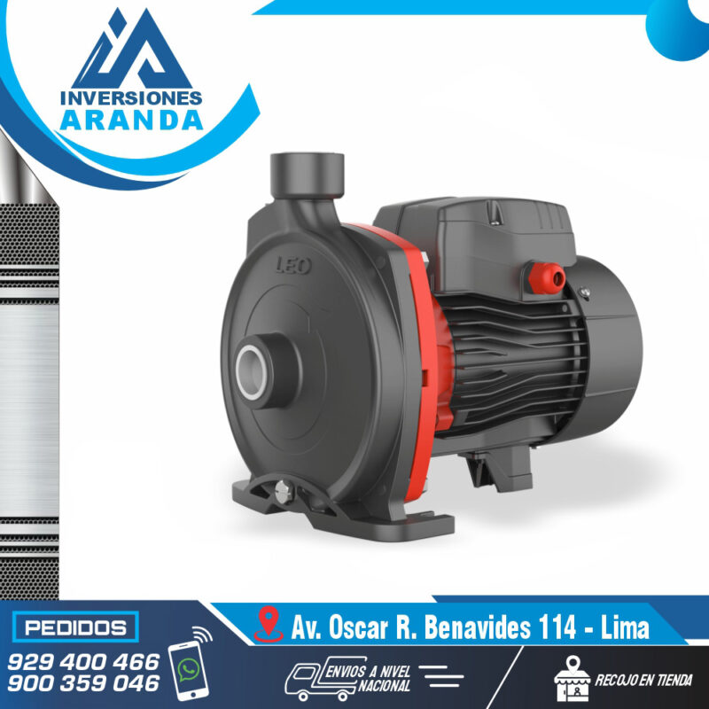 BOMBA DE AGUA CENTRÍFUGA IMPULSOR INOX LEO ACm37