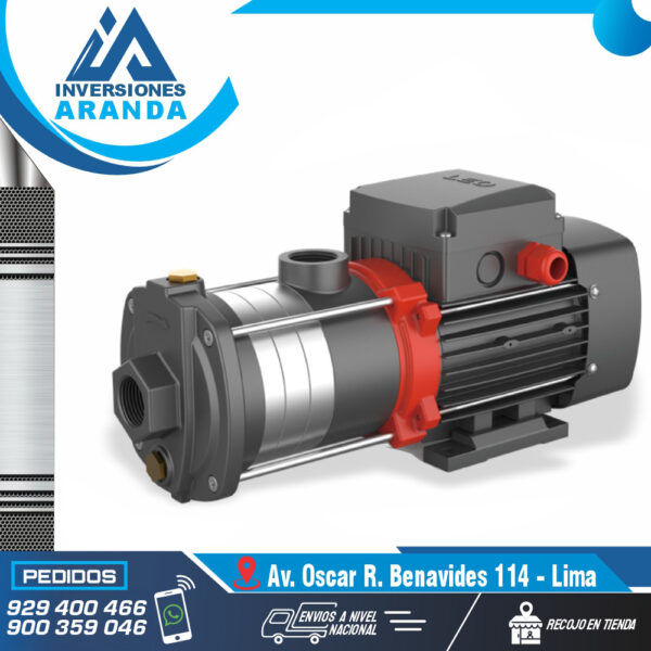BOMBA DE AGUA CENTRIFUGA IMPULSOR MÚLTIPLE INOXIDABLE LEO ECHm4-40