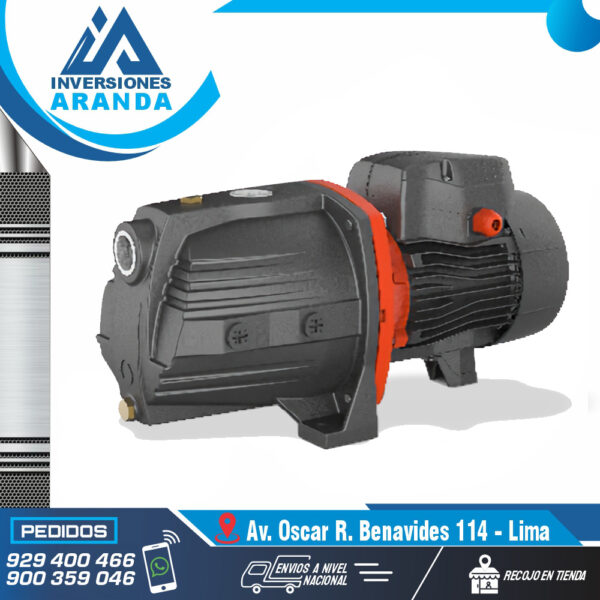 BOMBA DE AGUA JET CUERPO FIERRO FUNDIDO LEO AJm75