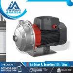 BOMBA DE AGUA MONOETAPA DE IMPULSOR CERRADO LEO AMSm120