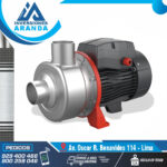 BOMBA DE AGUA MONOETAPA DE IMPULSOR SEMIABIERTO LEO ABK100D