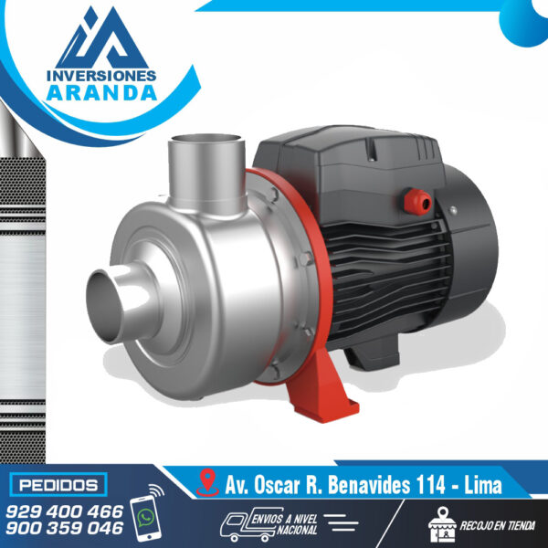 BOMBA DE AGUA MONOETAPA DE IMPULSOR SEMIABIERTO LEO ABK100D