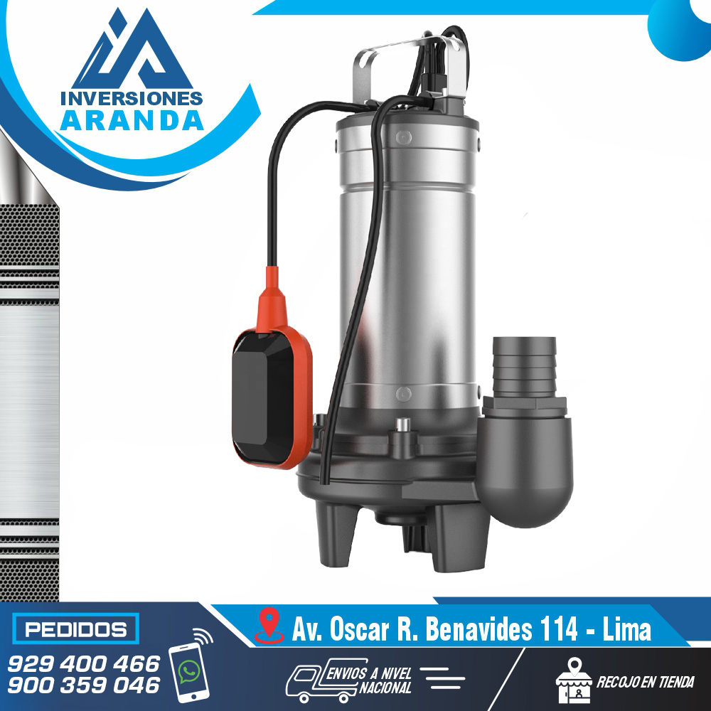 BOMBA DE AGUA SUMERGIBLE TIPO CAMPANA LSWm100A LEO BOMBA DE AGUA SUMERGIBLE TIPO CAMPANA LSWm100A LEO