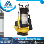 BOMBA DE AGUA SUMERGIBLE V750F CATTINI