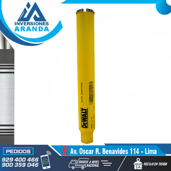 BROCA PARA DIAMANTINA DE 2-1/4 DEWALT DW56