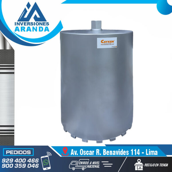 BROCA PARA DIAMANTINAS DE 12"CAYKEN CKN302P