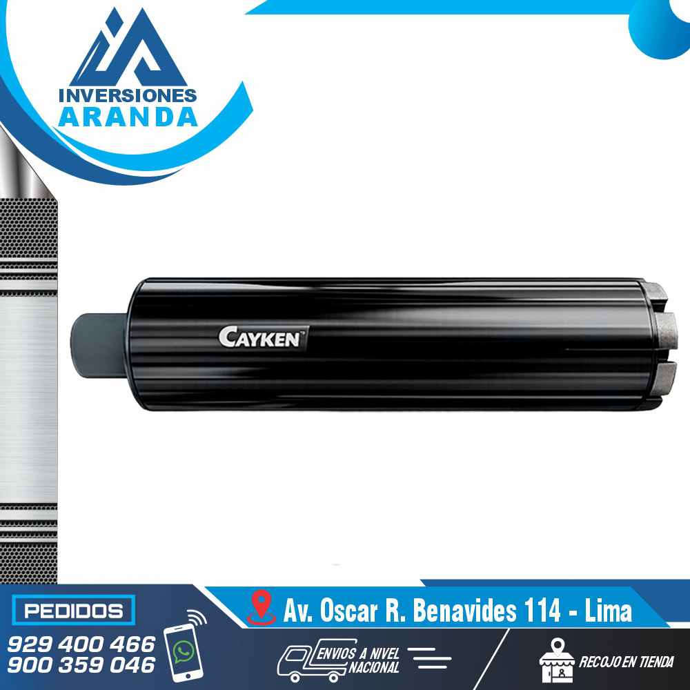 BROCA PARA DIAMANTINAS DE 5 CAYKEN CKN127P BROCA PARA DIAMANTINAS DE 5"CAYKEN CKN127P