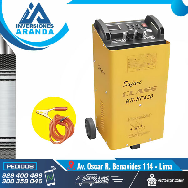 CARGADOR DE BATERIA CLASS430 SAFARI