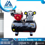 COMPRESORA DE AIRE CON MOTOR GASOLINERO PANTHER DE 18 HP MOD-CR60G-18P