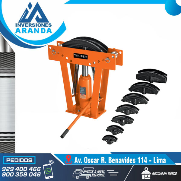 DOBLADOR DE TUBO 16TON HIDRÁULICO TRUPER
