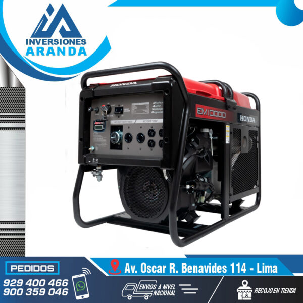 GENERADOR DE CORRIENTE MONOFASICO HONDA MOD-EG5000CX