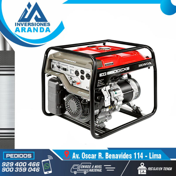 GENERADOR DE CORRIENTE MONOFASICO HONDA MOD-EG6500CXS