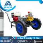 MCH160-40F MOTOFUMIGADORA ESTACIONARIA CON CARRETA Y LLANTAS DE 16"