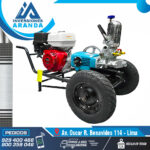 MCH390-547C MOTOFUMIGADORA ESTACIONARIA CON CARRETA Y LLANTAS DE 16″