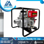 MOTOBOMBA DE GRAN CAUDAL AUTOCEBANTE DIESEL 3"X 3″RA30-7.5HP RIPPER