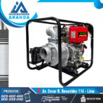 MOTOBOMBA DE GRAN CAUDAL AUTOCEBANTE DIESEL 4"X 4″RA40-10HP RIPPER