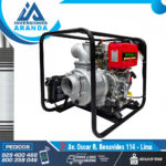 MOTOBOMBA DE GRAN CAUDAL AUTOCEBANTE DIESEL 4"X 4″RA40-13HP RIPPER