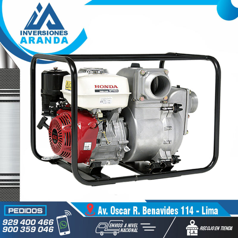 MOTOBOMBA HONDA WT40XK3-4″