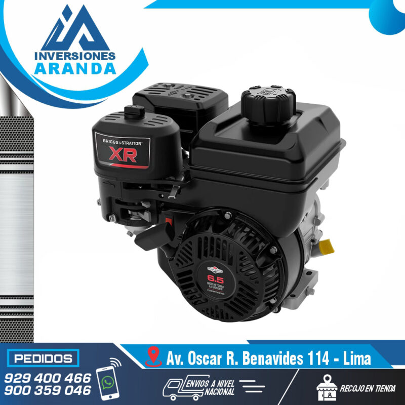MOTOR ESTACIONARIO 6.5HP XR PROFESSIONAL SERIES™ BRIGGS STRATTON®
