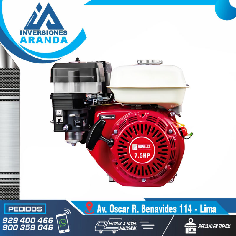 MOTOR ESTACIONARIO GASOLINERO BN-170F BONELLY