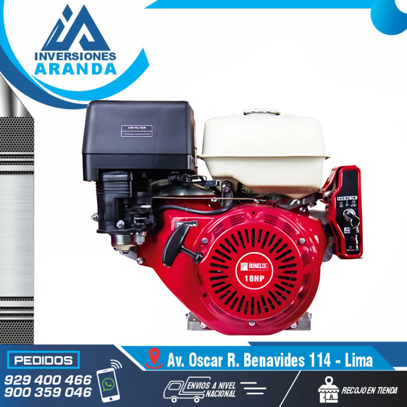 MOTOR ESTACIONARIO GASOLINERO BONELLY BN-460K