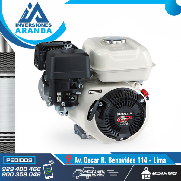 MOTOR ESTACIONARIO GASOLINERO GP160 – HONDA